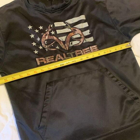 REAL TREE, hoodie, medium , polyester, great condition, - Picture 7 of 9
